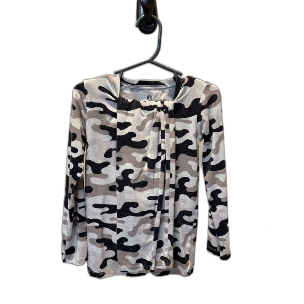 Baby Breez Neutral Camo BAMBOO pajama Long-Sleeve Top and pants 5/6